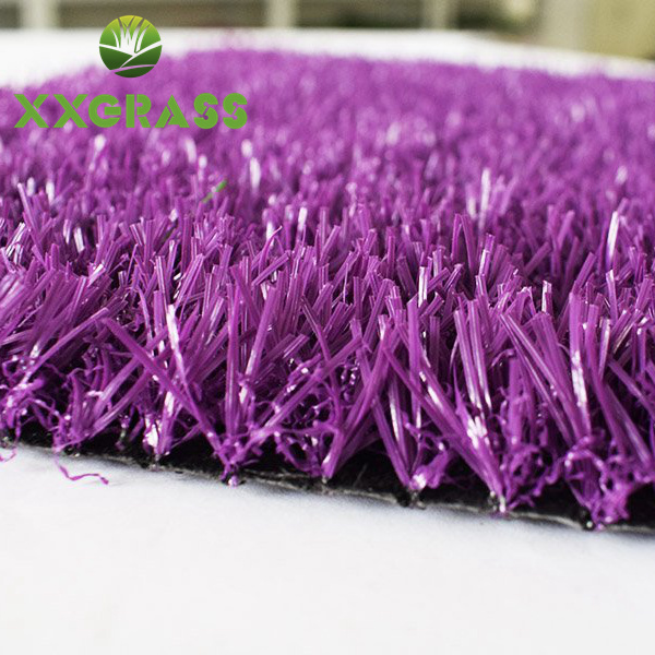 Hot Sale Colorful Artificial Grass Wall Turf  Stem Shape S  C Shapes  25mm 30mm Height Synthetic Grass