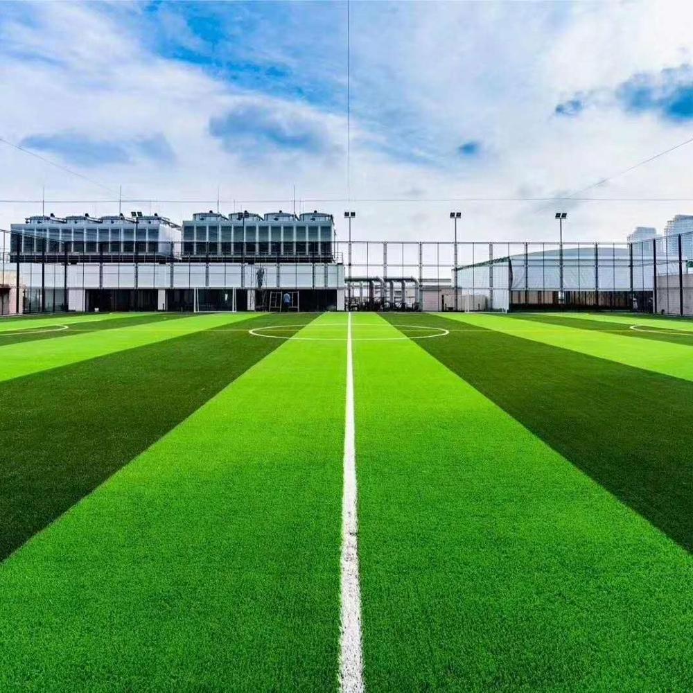 Economical artificial grass soccer pitch for indoor outdoor soccer