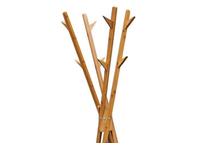 Bamboo coat tree,bamboo clothes rack,clothes tree