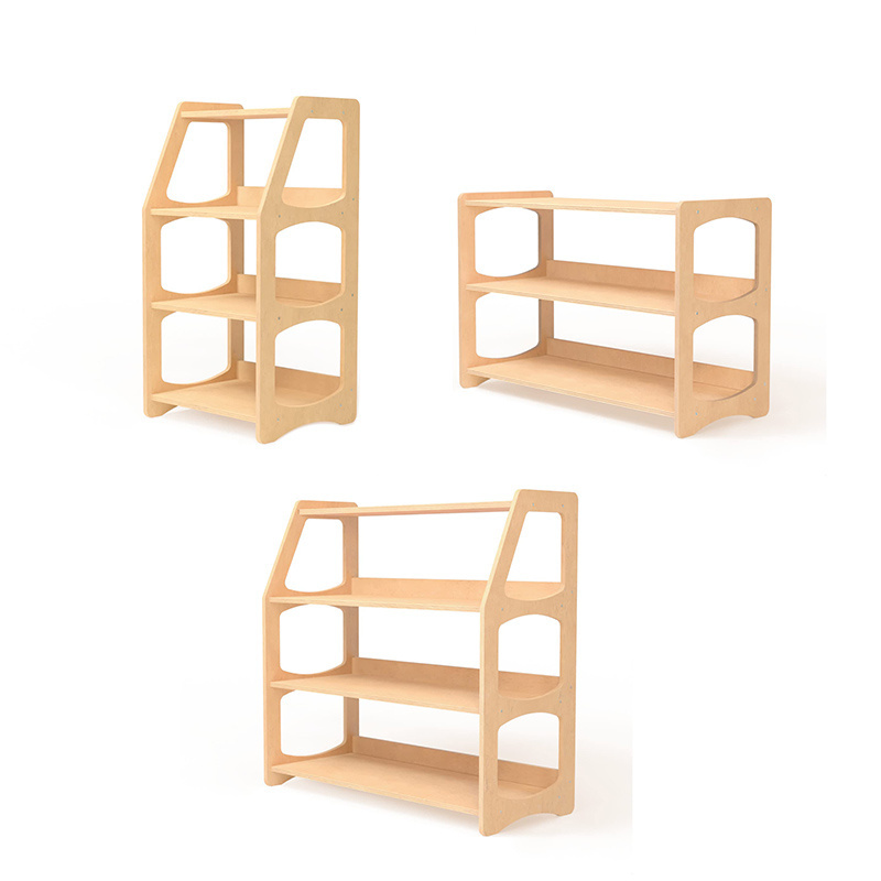 Factory Wholesale Personalized Kids Storage Rack for Boys Playroom Toy Shelves Children's Wardrobe