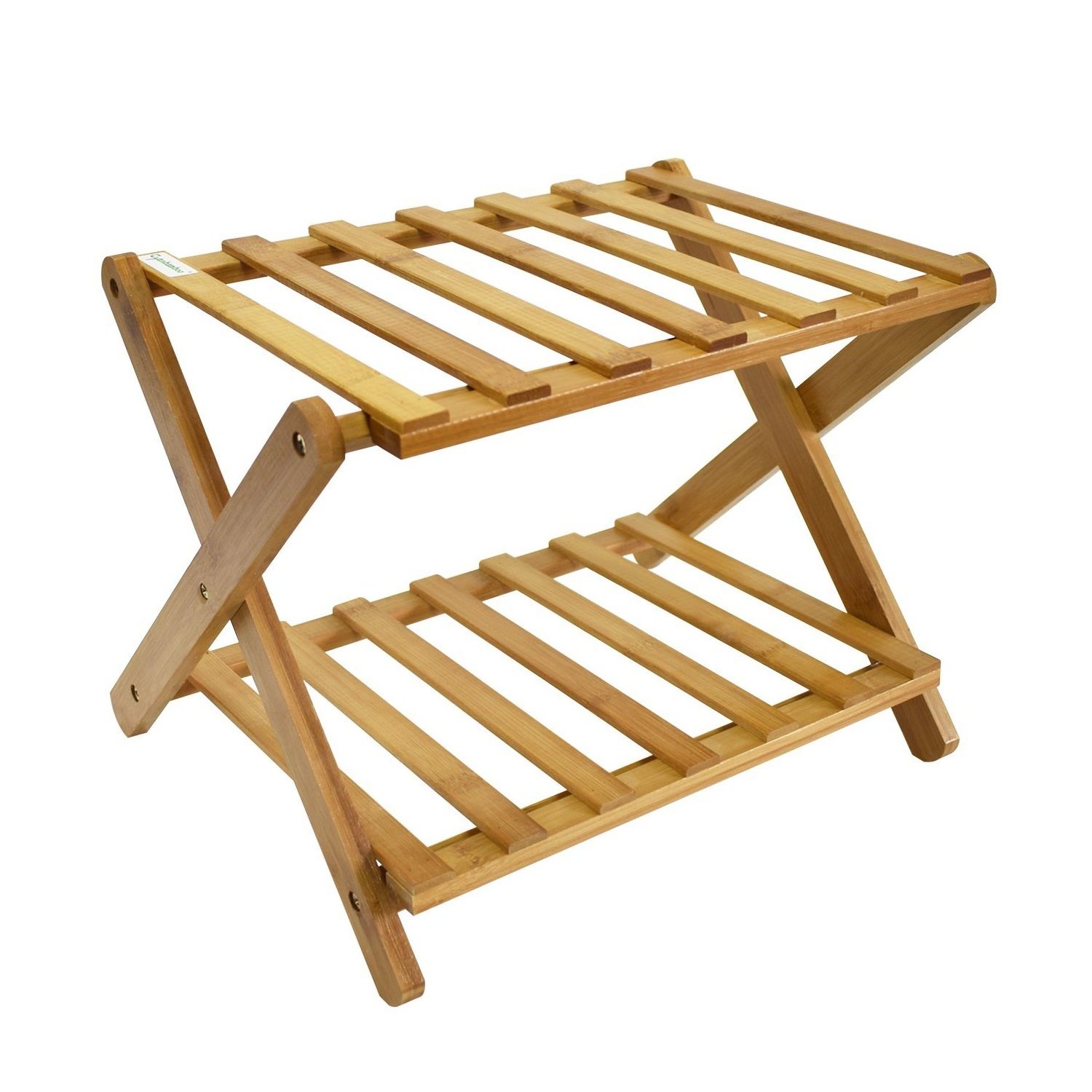 Foldable custom collapsible popular bamboo shoe rack