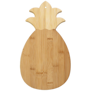 Bamboo Pineapple Shaped Bamboo Wood Cutting Board with handle