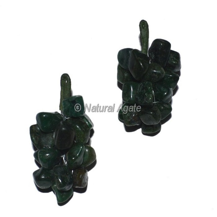 Green jade Tumbled Grape Pendants Online | Green jade Tumbled Grape Pendants Supplier