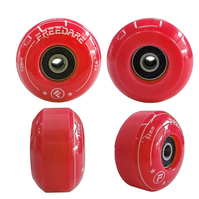 Custom Skateboard Wheels with Bearings 52mm 54mm 60mm 70mm Street Wheels