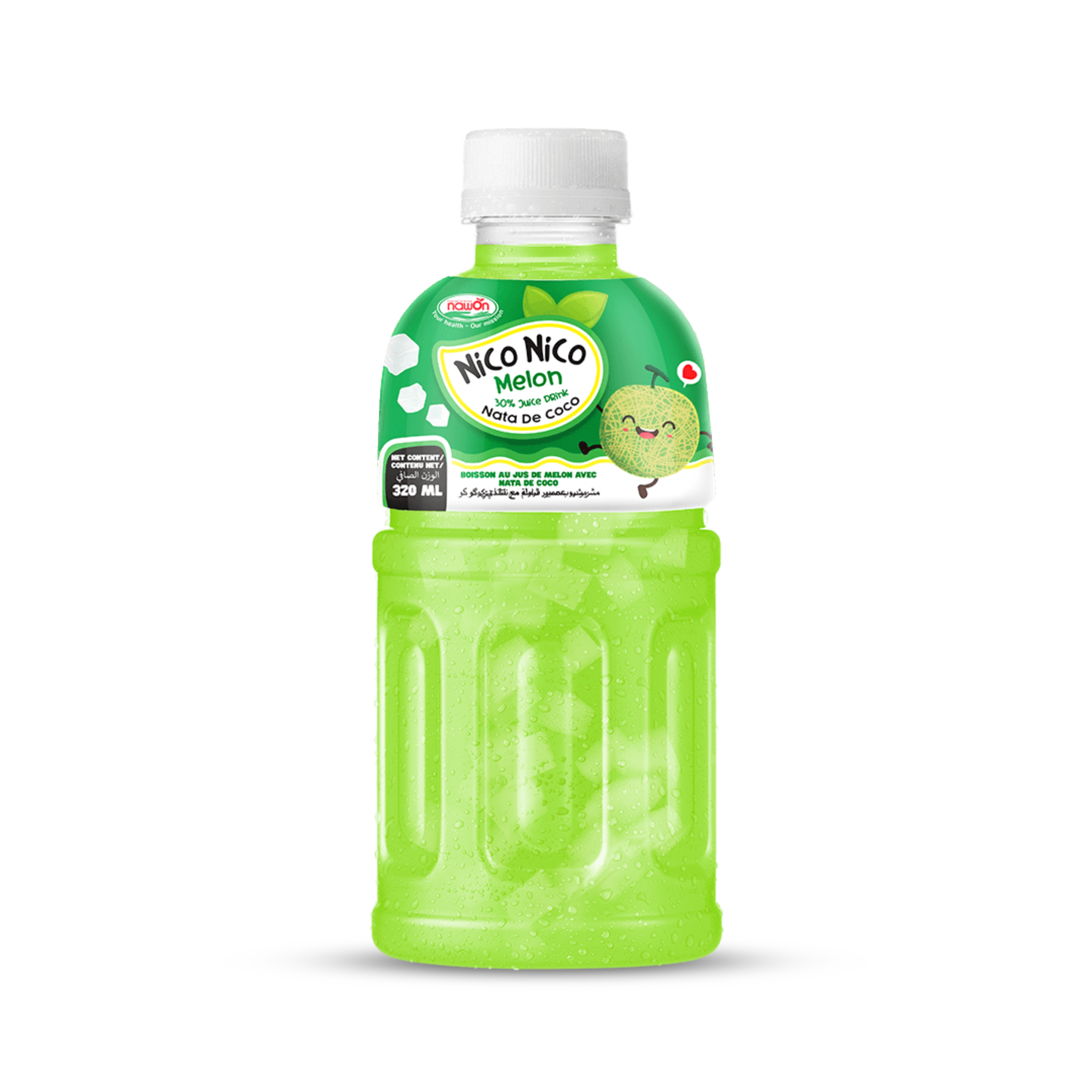 Lychee Juice with Nata De Coco not from concentrate Brand Nico Nico 320ml  Product of Vietnam by JOJONAVI  Suppliers