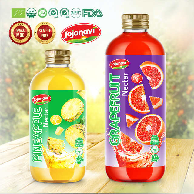 Good Quality Vietnam Pineapple Nectar Fruit Juice Drink JOJONAVI brand Juice drinks nectar