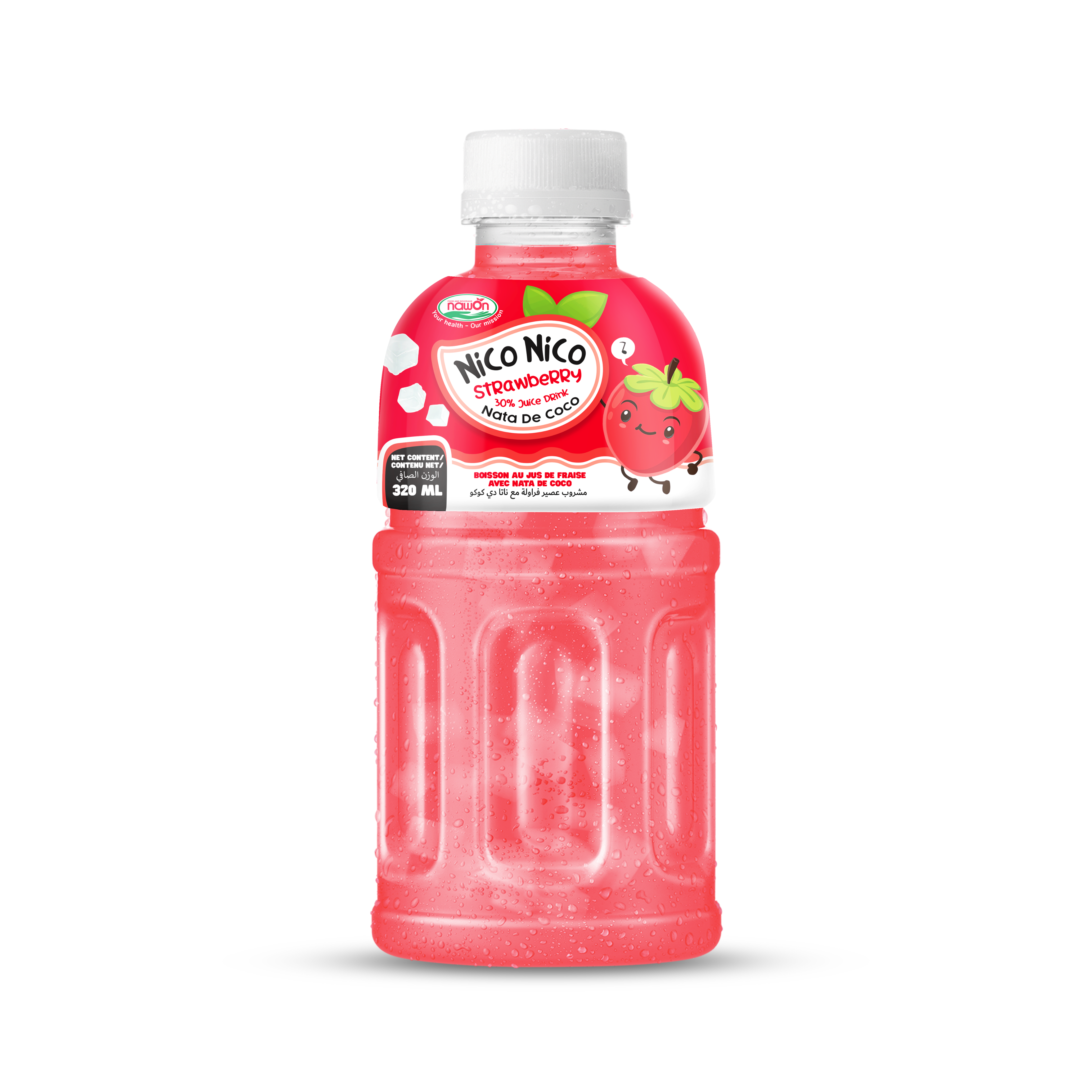 320ml  Nico Nico Pomegranate  Flavor Juice with Nata De Coco  not from concentrate  Product of Vietnam by JOJONAVI  Suppliers