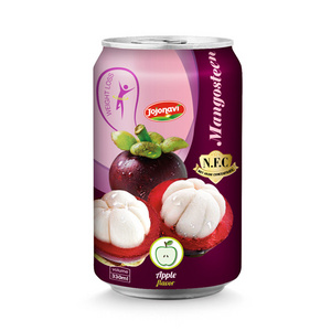 Mangosteen juice with apple flavor Fruit juice suppliers for alu can 330ml