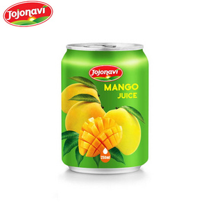 330ml JOJONAVI Canned Mango Juice mango juice concentrate price Beverage Manufacturer OEM ODM Beverage Manufacturer