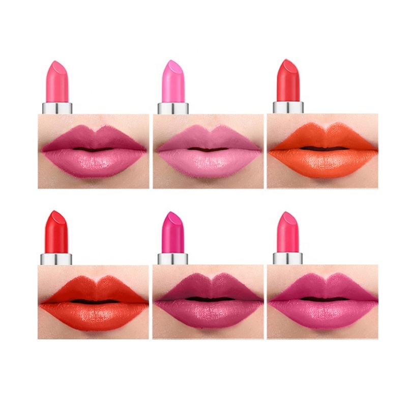 Cheap Price 12 Colors Private Label Bullet Lipstick Natural Lipstick Bullet Lipstick