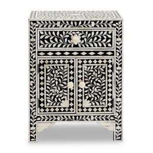 Bone inlay Crafts Decorative  Polish Side Table for Living room