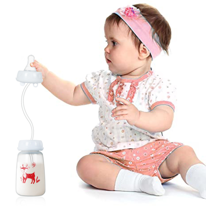 Wholesale Hands Free Baby Bottle Anti-Colic Feeding System 50 OZ Standard Baby Bottle