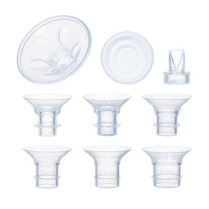 Wholesale 13/15/17/19/21/24mm Accessories Bpa Free Silicone Breast Pump Flange Insert