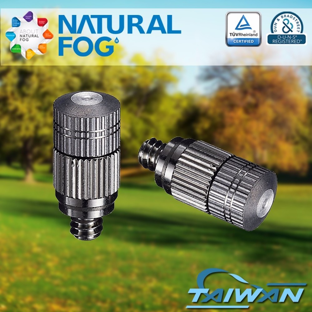 Taiwan Natural Fog Anti Drip Low Pressure Greenhouse Fogging Irrigation Misting Nozzle