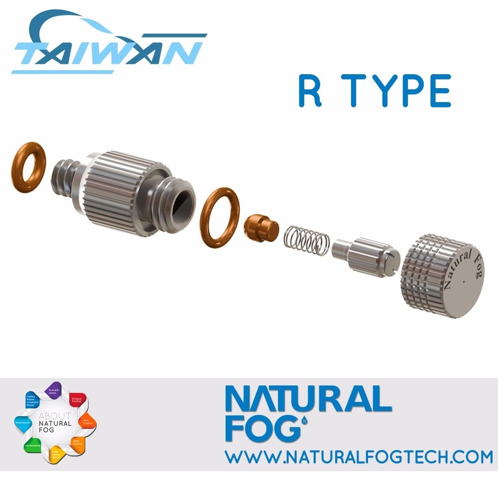 Taiwan Natural Fog Mist Nozzle System 15cm Extension