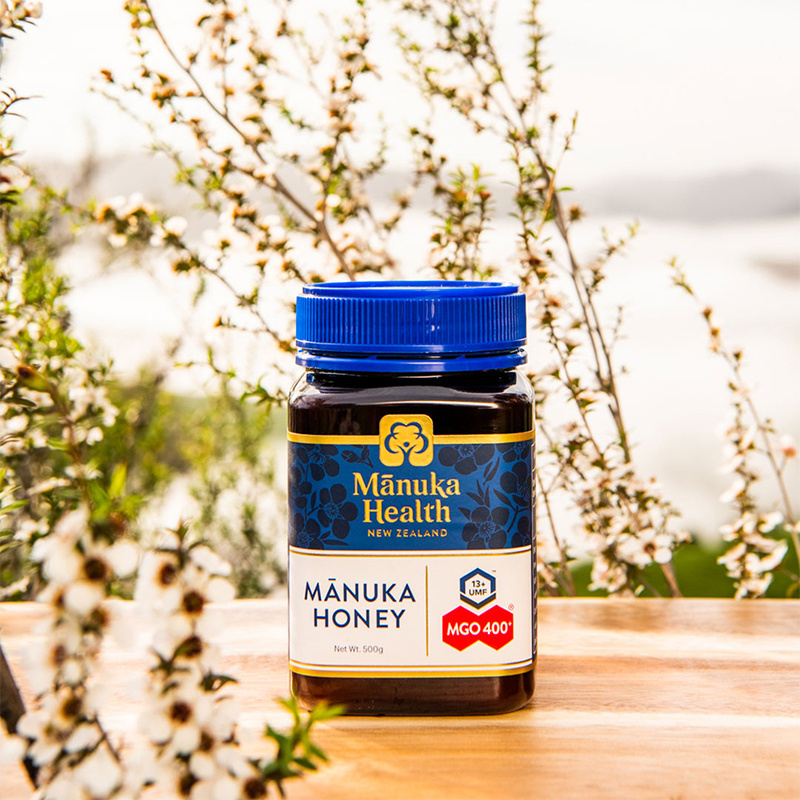 Superior Grade Manuka Health Manuka Honey MGO 400+ 500g Perfect For Daily Wellbeing To Keeps At Natural Best