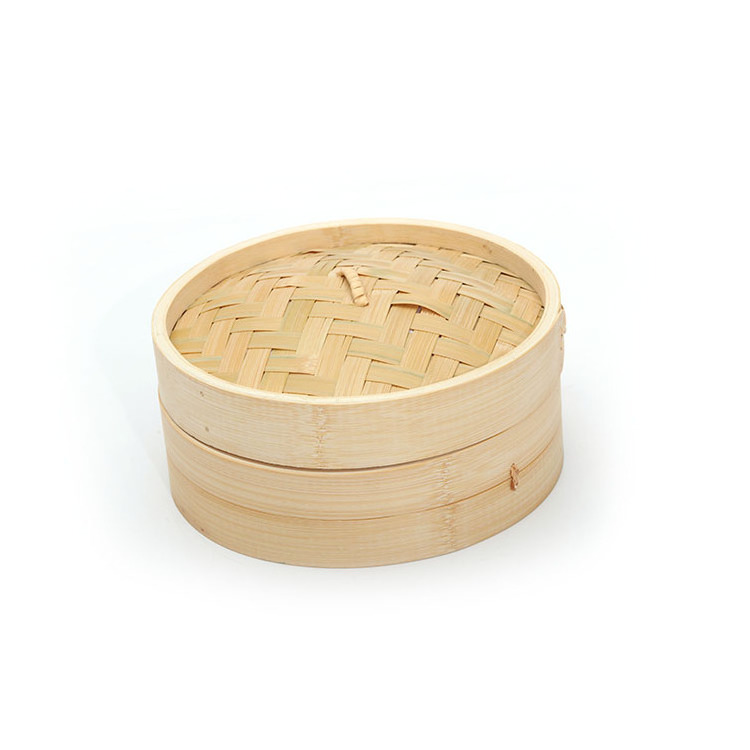 Handmade Favors Mini Bamboo Wooden Cook Basket Steamer