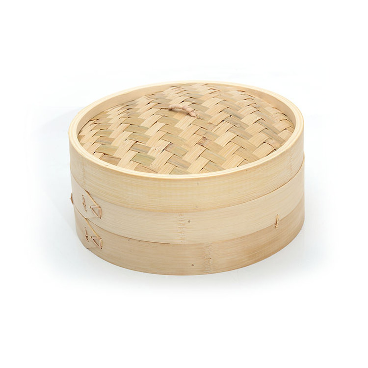 Handmade Favors Mini Bamboo Wooden Cook Basket Steamer