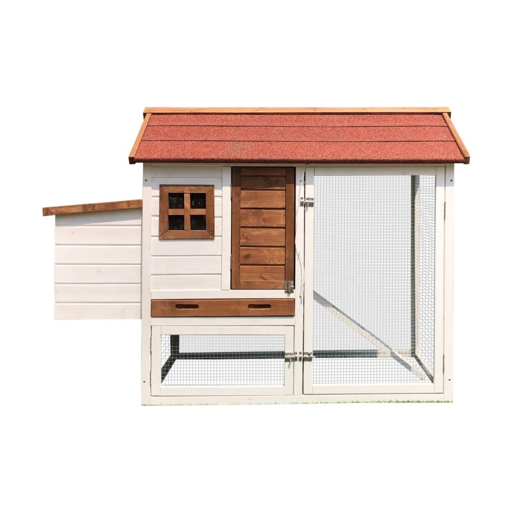 Factory Direct Chicken Coop Wood Small Animal Cages Chicken Coop with Run