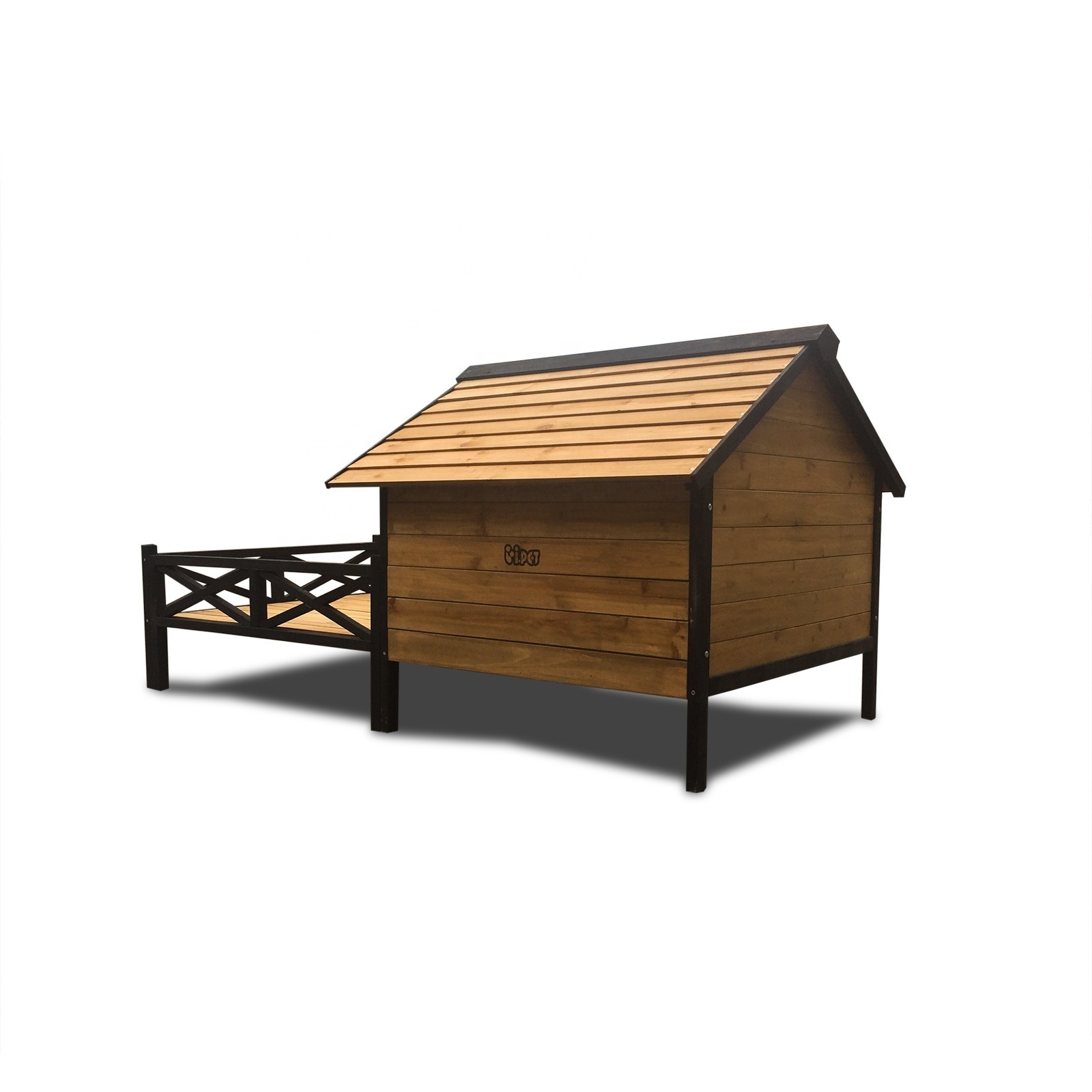 Environmentally Friendly Material Pet Cage Wooden Commercial dog kennel outdoor