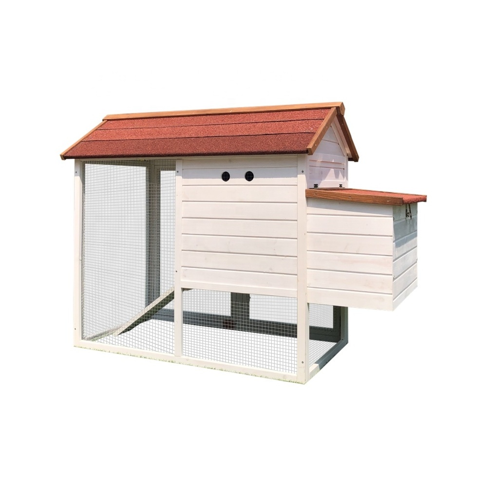 Factory Direct Chicken Coop Wood Small Animal Cages Chicken Coop with Run