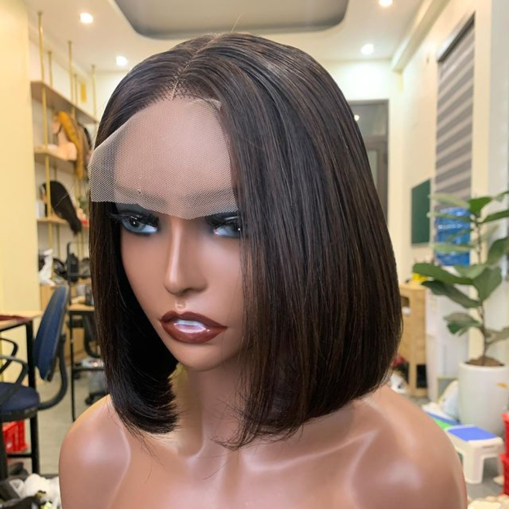 Hot Sale 180% Density STraight Wave LOng Lace Human Hair Wigs for Black Women Wholesale Vietnamese Raw Hair Wigs