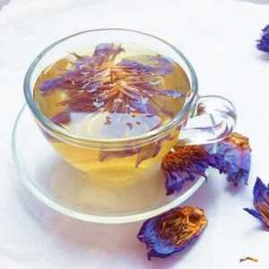 Natural Dried Blue Lotus Flower / Lan lian hua whole dried blue lotus flower tea From Thailand with Organic / No Pesticide