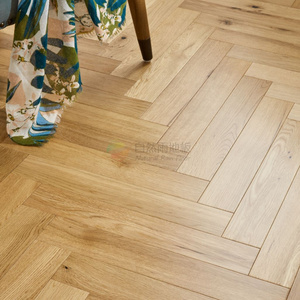 Spot Supplier Burma Teak Solid Wood Floor Natural Color Wire Hardwood Floor