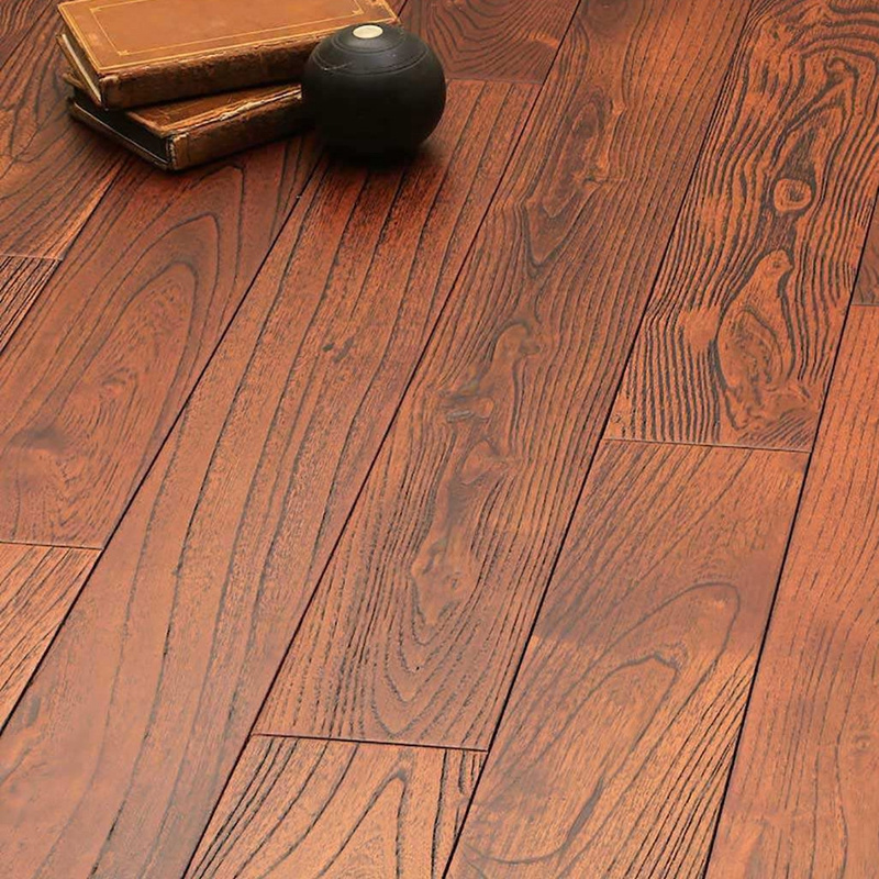 Indoor 12 Inch X 5 Inch Tobacco Road Wide Plank Walnut Timber Floors Acacia Hardwood Engineer Flooring