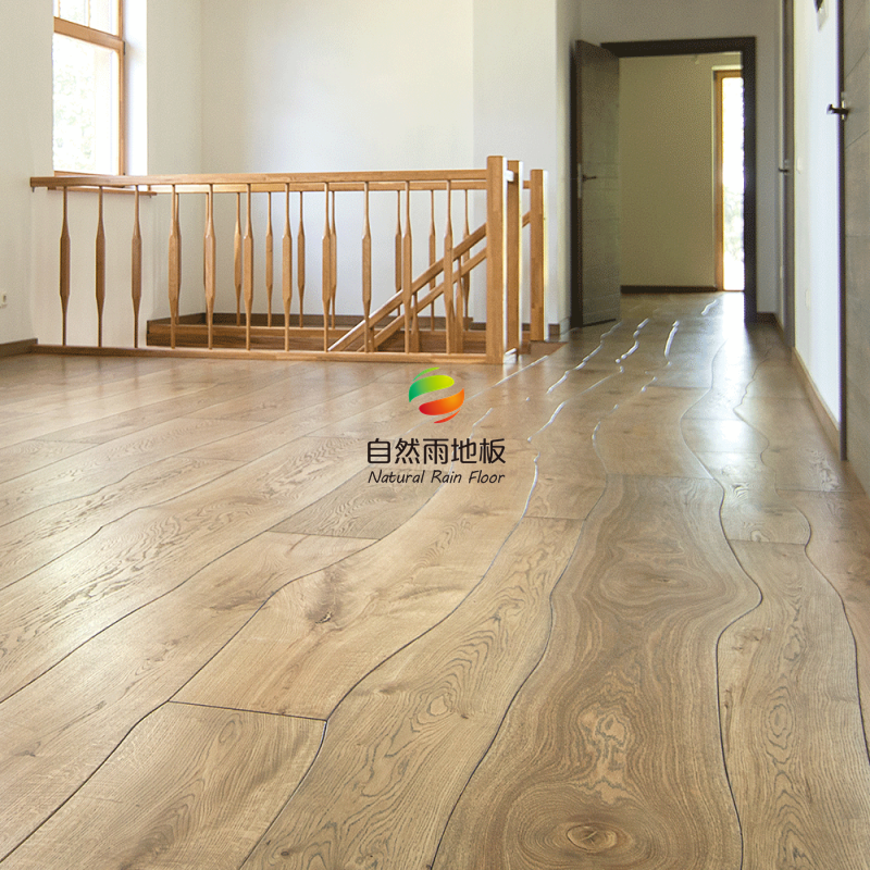 15/3mm Amazing Design Wire Brushed Oiled Oak Wooden Plank Floors Curved And Straight Engineered Wood Floors