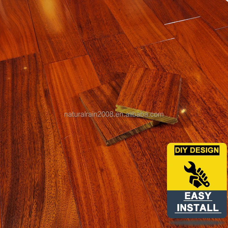 Vietnam Burma Oak Engineered Hardwood Indoor Stairs Wooden Decking Teak Wood Flooring