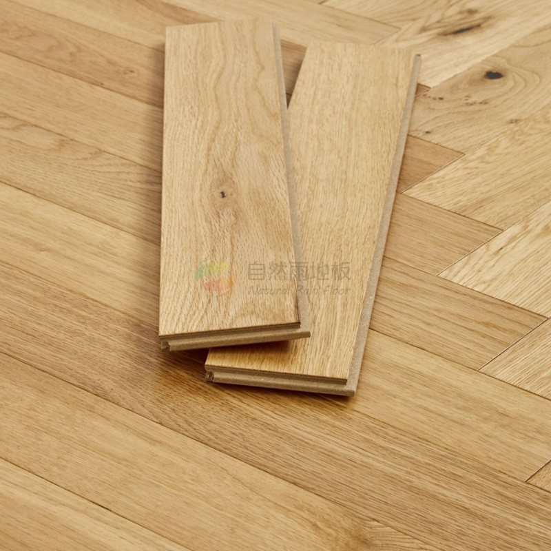 Spot Supplier Burma Teak Solid Wood Floor Natural Color Wire Hardwood Floor