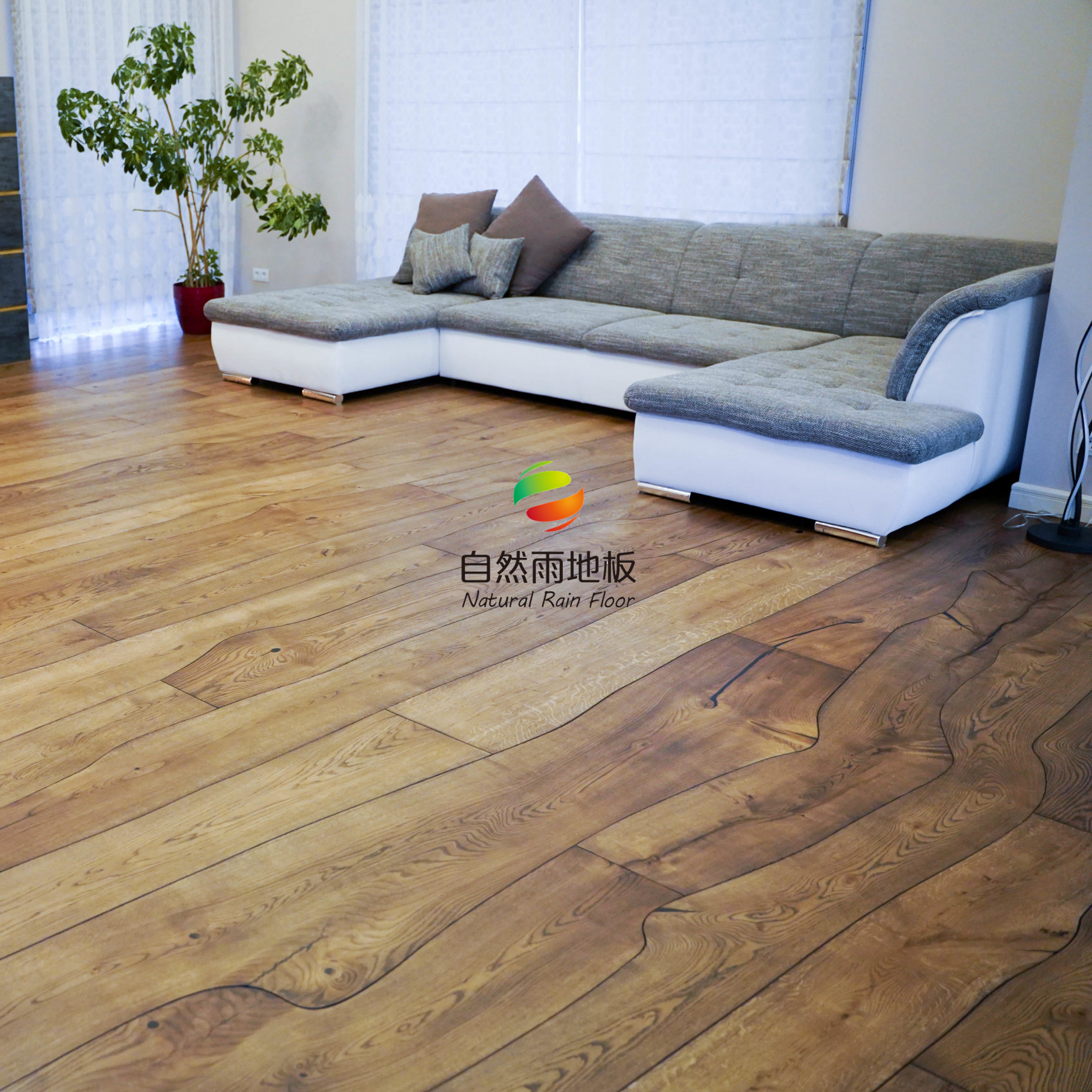 15/3mm Amazing Design Wire Brushed Oiled Oak Wooden Plank Floors Curved And Straight Engineered Wood Floors