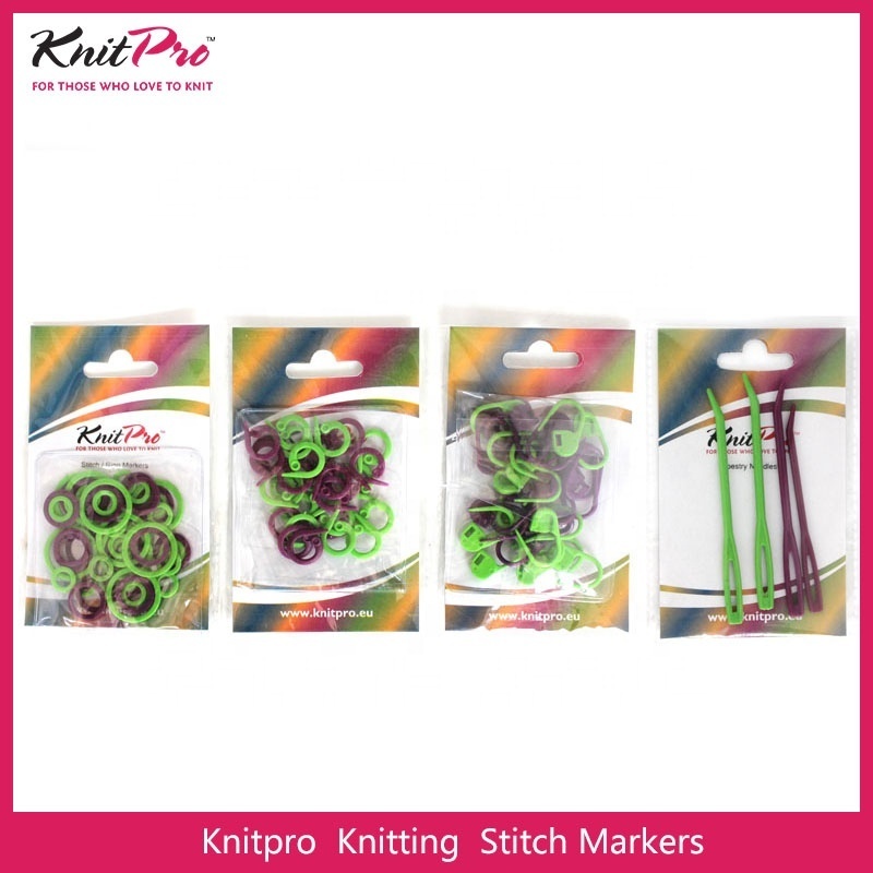 Knitpro Knitting Stitch Markers/Needles Plastic Locking Stitch Markers For Knitting and Crochet DIY Craft Weaving Tools