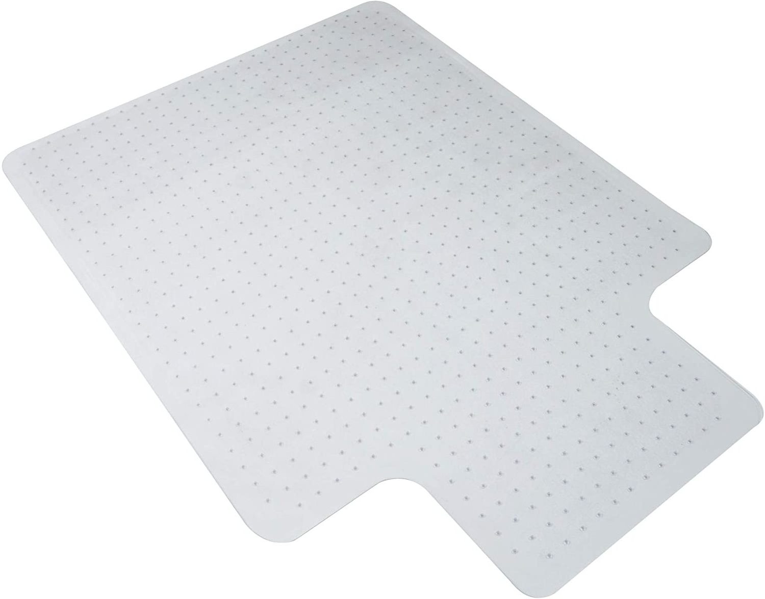 PVC Chair Mat Transparent  Carpet Floor Protector Cover Rug Mat with Non-Slip Studded Lip