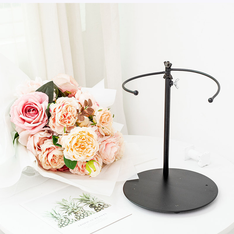 High Quality Cheap Metal Flower Stand Bouquet Holder Display Stand for Flower Shop Decorate