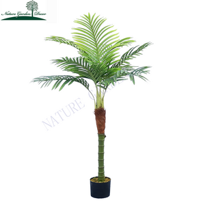 Outdoor Realistic King Areca Tree Livingroom,Kitchen Artificial Coconut Palm Trees