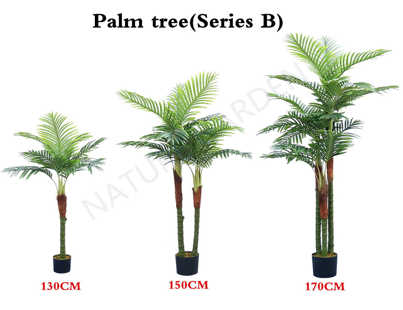 Outdoor Realistic King Areca Tree Livingroom,Kitchen Artificial Coconut Palm Trees