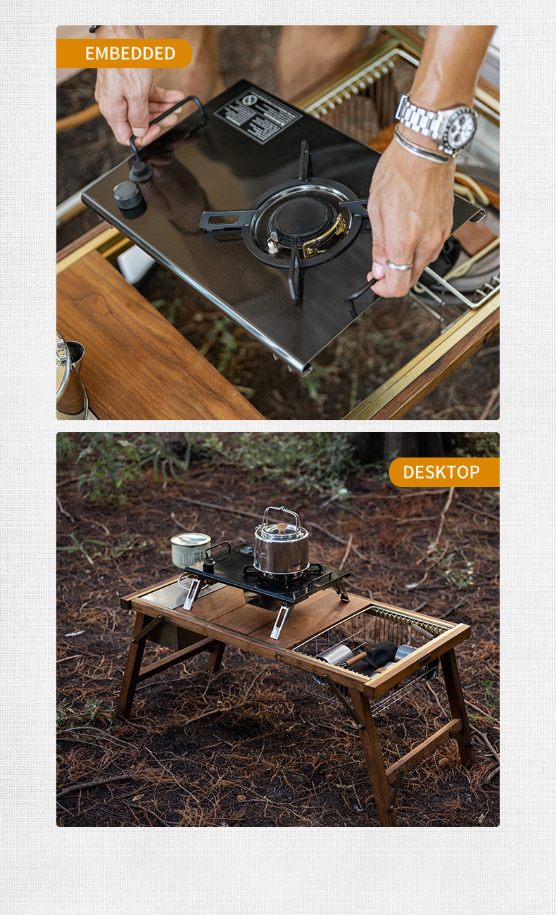 Naturehike glamping outdoor portable gas Folding stove 4000W single burner camping stove