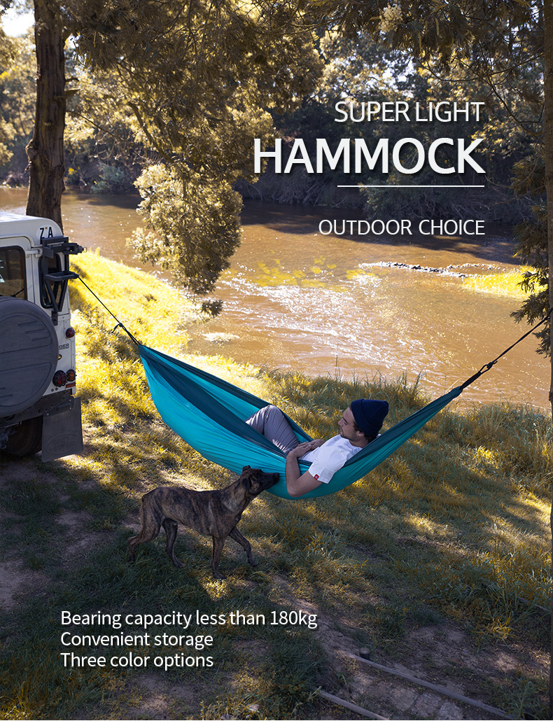 Naturehike outdoor hiking Ultralight single double 2 man lightweight camping hammock