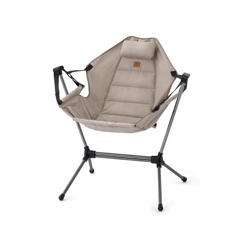 Naturehike YL11 foldable relax outdoor furniture camping swinging rocking chair