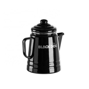 Blackdog coffee kettle outdoor camping picnic 2L black enamel coffee tea pot