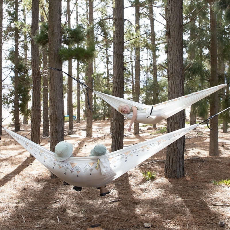 Naturehike Ultralight Printed Hammock for Single or Double Portable Anti-Rollover Swings for Outdoor Camping or Park Hiking