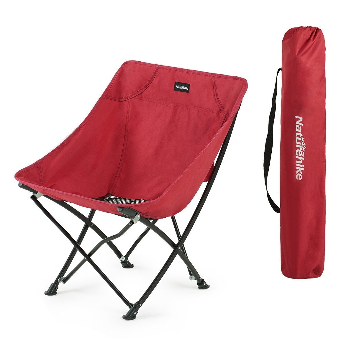 Naturehike YL04 outdoor Portable Light Weight Folding Moon Chair for Fishing Beach Camping Drawing Picnic