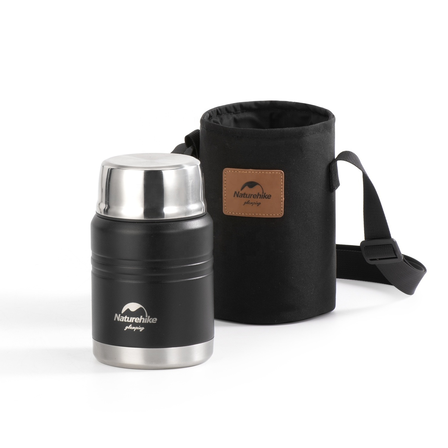 Naturehike outdoor office insulation lunch box Vacuum Thermos Flasks Stainless Steel Stew Beaker with spoon