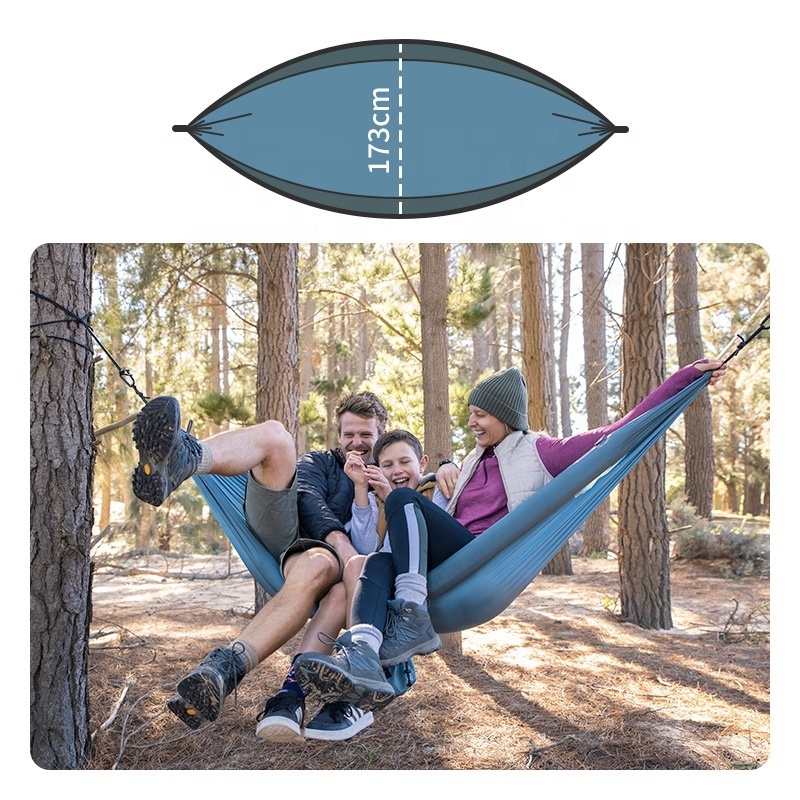 Naturehike outdoor Ultralight Inflatable Double Nest 2 man Camping Hammock