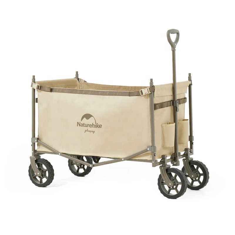 Naturehike outdoor camping TC07 Multifunctional Hand Wagon folding trolley with removable folding roof