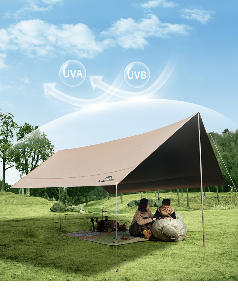 Naturehike  ultraviolet-proof rain-proof for outdoor beach tent for outdoor camping canopy Sun Shade camping Canopy