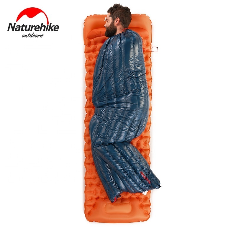 NatureHike outdoor backpacking sleeping bag Camping Ultralight Envelope Goose Down Sleeping Bag