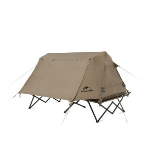 Naturehike outdoor Camping Sleeping cot Tent with Bed A-type roof off ground automatic tent